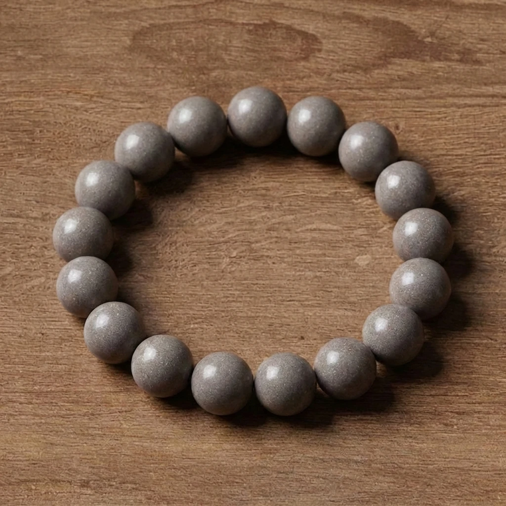 Natural aromatherapy bracelet, suitable for both men and women, handcrafted with natural plants and five-element metal elements. This meditation and mindfulness accessory offers a pleasant aroma and helps relieve stress and enhance yoga practice.