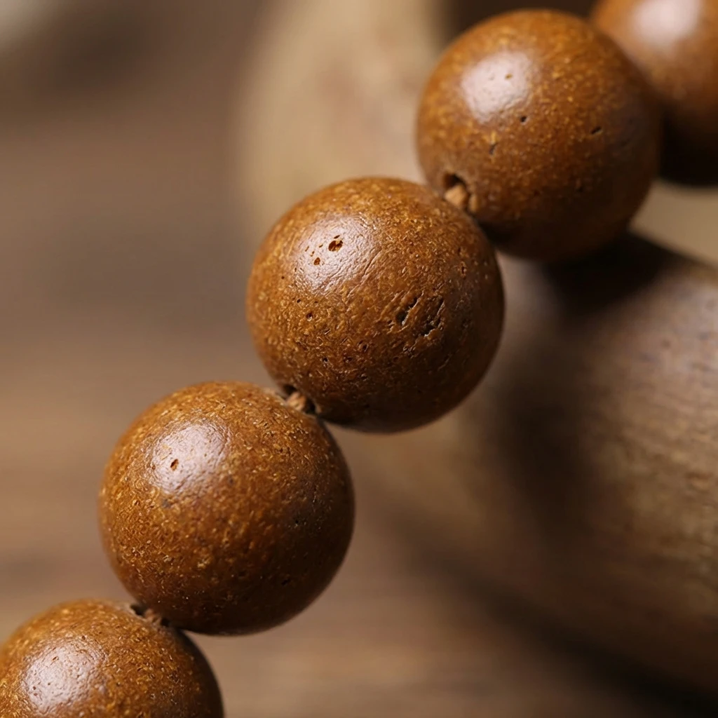 Natural Chinese Herbal Medicine Bracelet, Handmade Aromatic Incense Beads for Meditation and Stress Relief, Sandalwood and Clove Infused Zen Buddhist Prayer Beads for Men and Women, Wellness Gift - Image 2