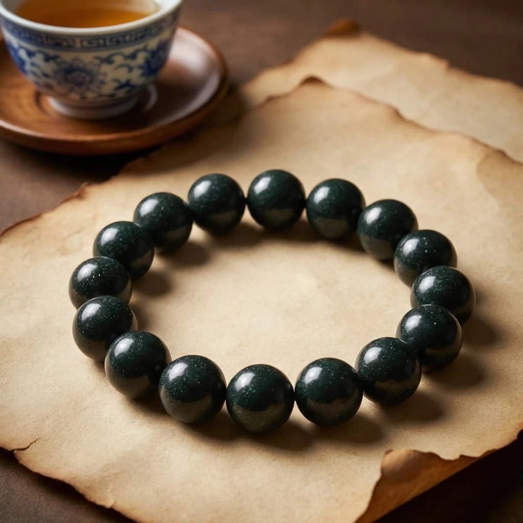 Natural Herbal Incense Bead Bracelet for Men Women, Handmade Buddhist Prayer Beads, Five Elements Wood Scented Meditation Jewelry, Traditional Chinese Herbalism Wellness Gift, Aromatic Healing - Image 6