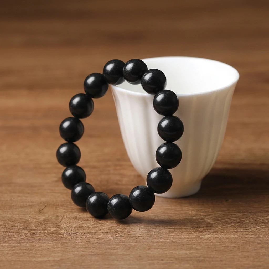 Handmade Natural Chinese Herbal Bracelet for Women Men - Aromatherapy Sandalwood Frankincense Scrophularia Incense Beads - Traditional Meditation Prayer Jewelry Gift for Stress Relief