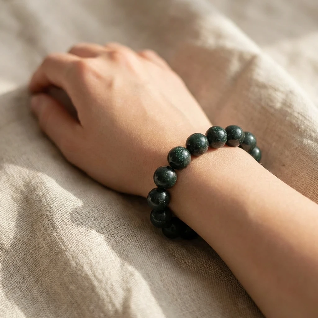 Natural Herbal Incense Bead Bracelet for Men Women, Handmade Buddhist Prayer Beads, Five Elements Wood Scented Meditation Jewelry, Traditional Chinese Herbalism Wellness Gift, Aromatic Healing - Image 5