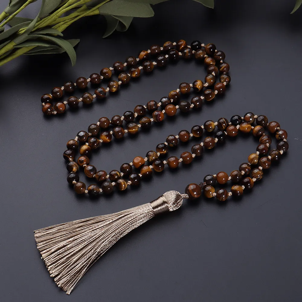 Strength & Courage-Sunlit Golden Mountain-Natural Tiger Eye and Citrine Crystal Bracelet - Image 4